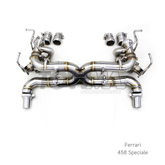 Ferrari 458 Speciale Full Exhaust System Valved Titanium RVS