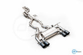 DCE Parts BMW F87 M2 Competition S55 Hybrid Catback Uitlaatsysteem met Kleppen