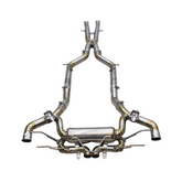 Mercedes-Benz AMG GT R R190 Valved Cat-Back Exhaust Titanium RVS