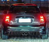 MINI F56 JCW Tailgate Rear Cover Carbon Fiber - YISO Lower Vent LCI 2022-2023