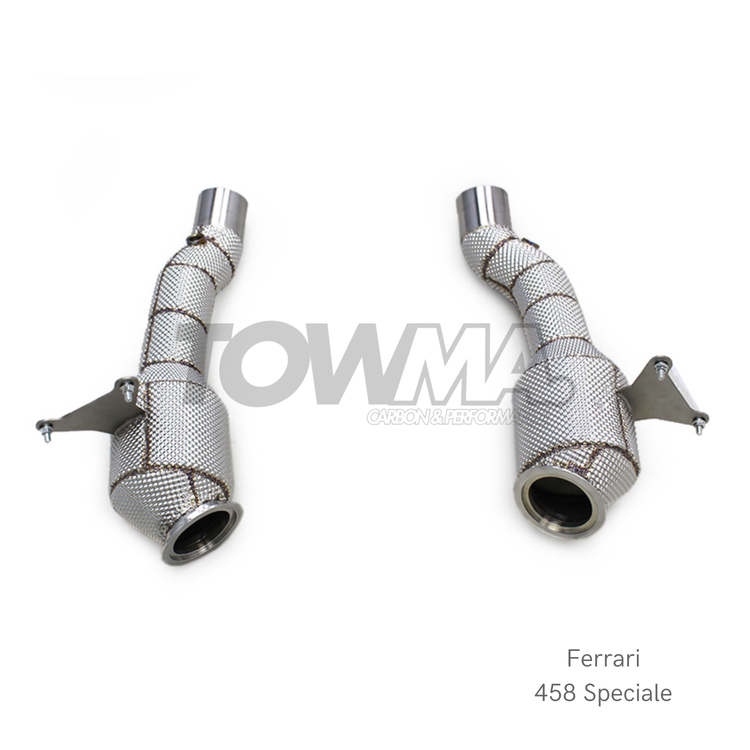 Ferrari 458 Speciale Full Exhaust System Valved Titanium RVS