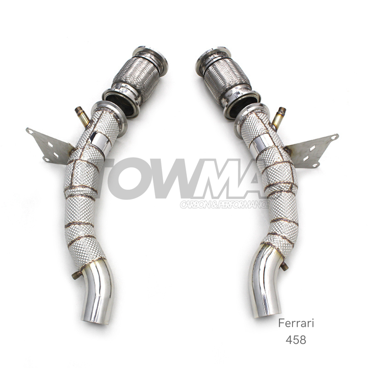 Ferrari 458 Speciale Full Exhaust System Valved Titanium RVS