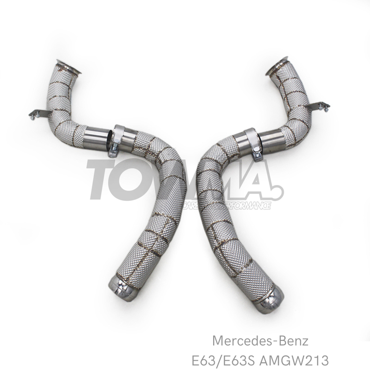Mercedes-Benz E63 E63S AMG W213 Downpipe Catless High-Flow