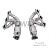 Porsche 718 Cayman Spyder GTS GT4 Headers High-Flow 4.0