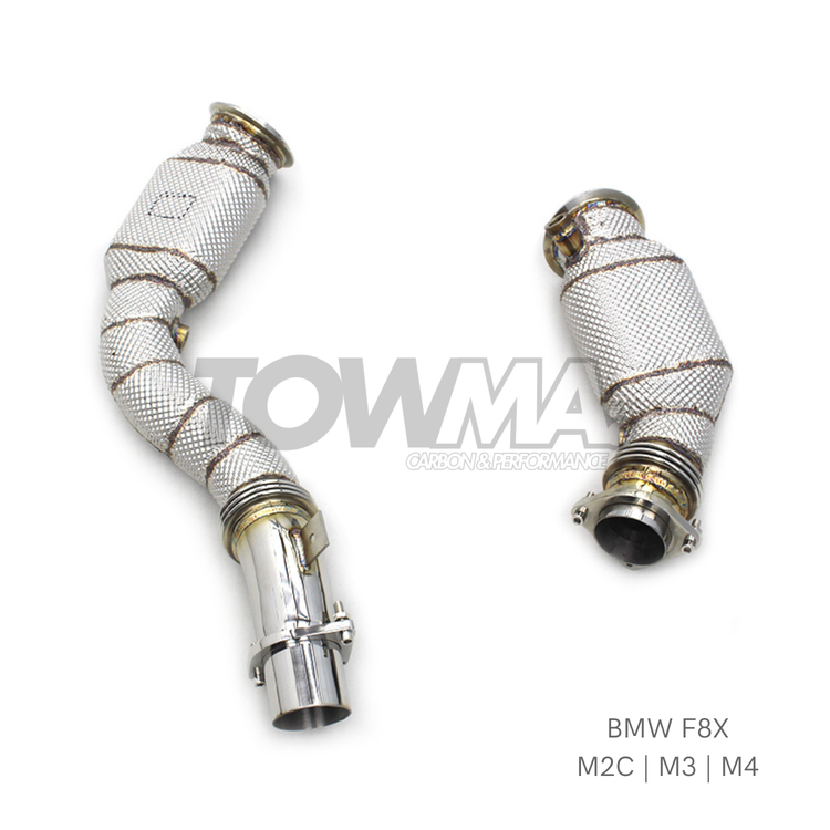 BMW F8X M2 M3 M4 Downpipe Catless High-Flow S55