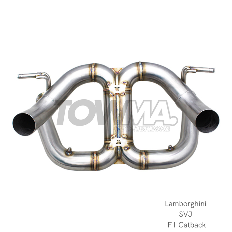 Lamborghini Aventador SVJ F1 Exhaust System Full Titanium
