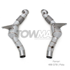 Ferrari 488 GTB Spider Pista Downpipe Catless High-Flow