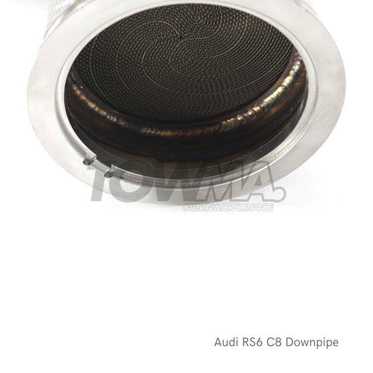 Audi RS6 C8 Downpipe Catless High-Flow 4.0 TFSI