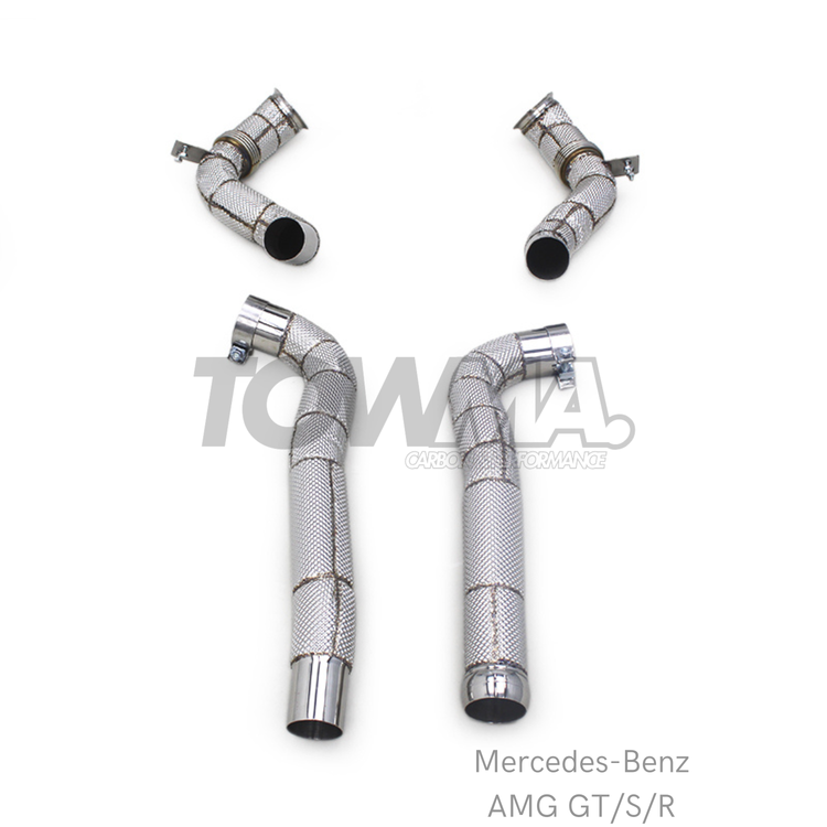Mercedes-Benz AMG GT S R C190 R190 Downpipe Catless High-Flow