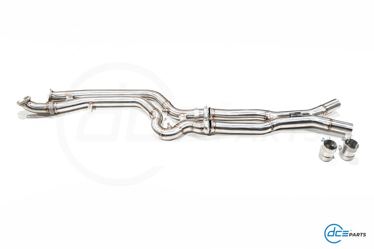 DCE Parts BMW S58 G80/G81 M3 G82/G83 M4 High Flow Equal Length X-Pipe Midpipe