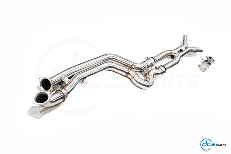 DCE Parts BMW S58 G80/G81 M3 G82/G83 M4 High Flow Equal Length X-Pipe Midpipe