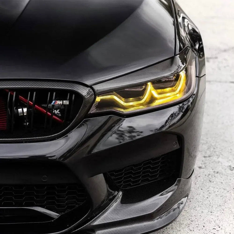 BMW CSL Yellow DRL Angel Eyes