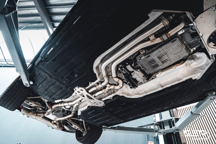 DCE Parts BMW S58 G80/G81 M3 G82/G83 M4 High Flow Equal Length X-Pipe Midpipe