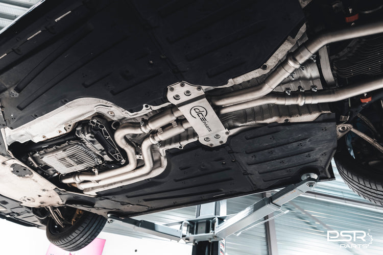 DCE Parts BMW S58 G80/G81 M3 G82/G83 M4 High Flow Equal Length X-Pipe Midpipe