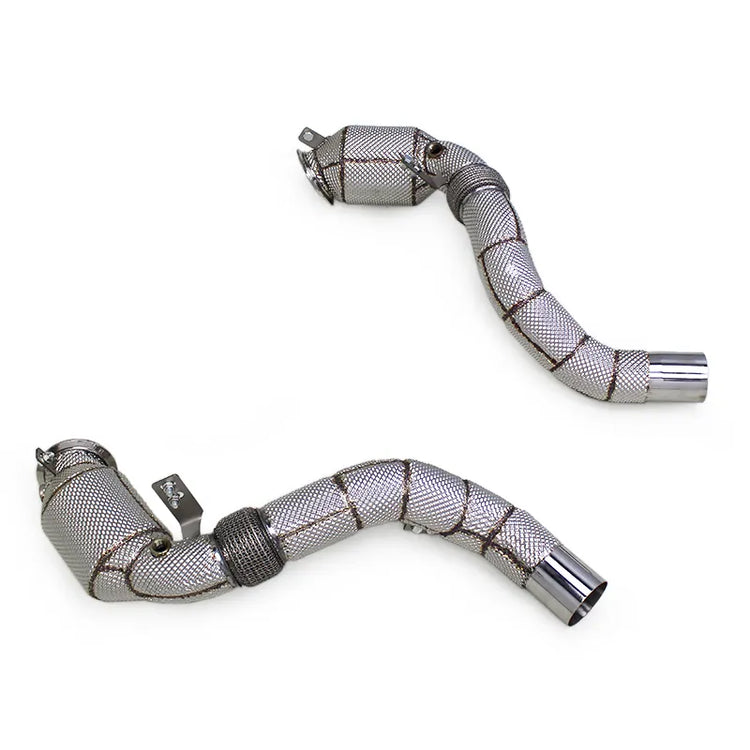 BMW N63R Downpipe Catless High-Flow M550i M850i 750i X5 X6 X7