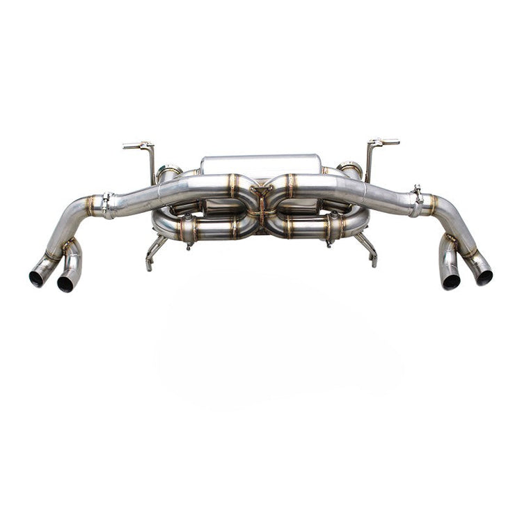 Lamborghini Huracán LP580 LP610 Catback Exhaust Valved RVS