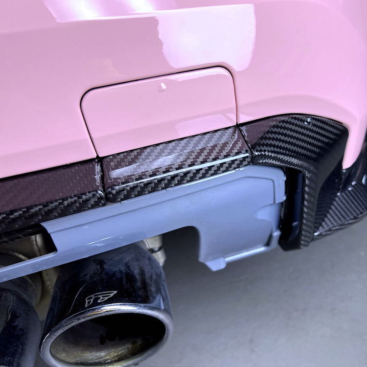 BMW M3 M4 G80 G81 G82 G83 Prepreg Carbon Diffuser Trim Achterbumper