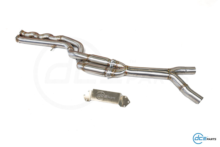 DCE Parts BMW F87 M2 Competition S55 Hybrid Catback Uitlaatsysteem met Kleppen