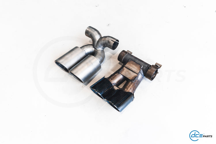 DCE Parts - Porsche 981 Cayman & Boxster 2.7/3.4/3.8 GT4 / Spyder X-Pipe Titanium Style