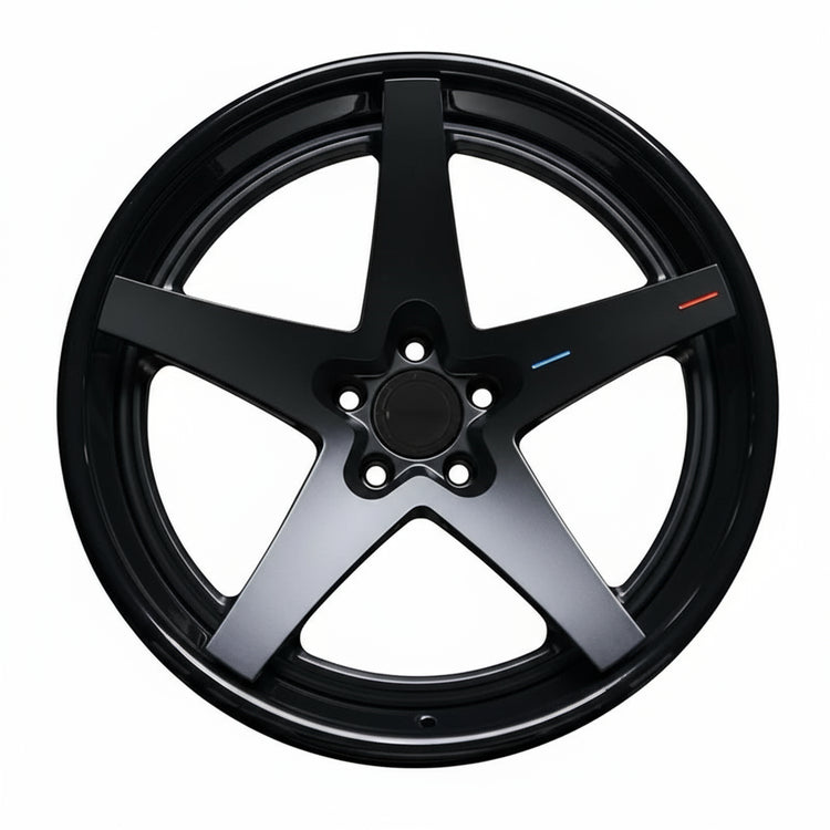 17-18 Inch Gesmede Velgen 20mm Concave – Mat Zwart Deep Dish