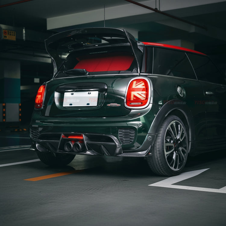 MINI F56 JCW Achterspoiler Carbon Fiber - YISO Aerodynamic Kit 2021-2022