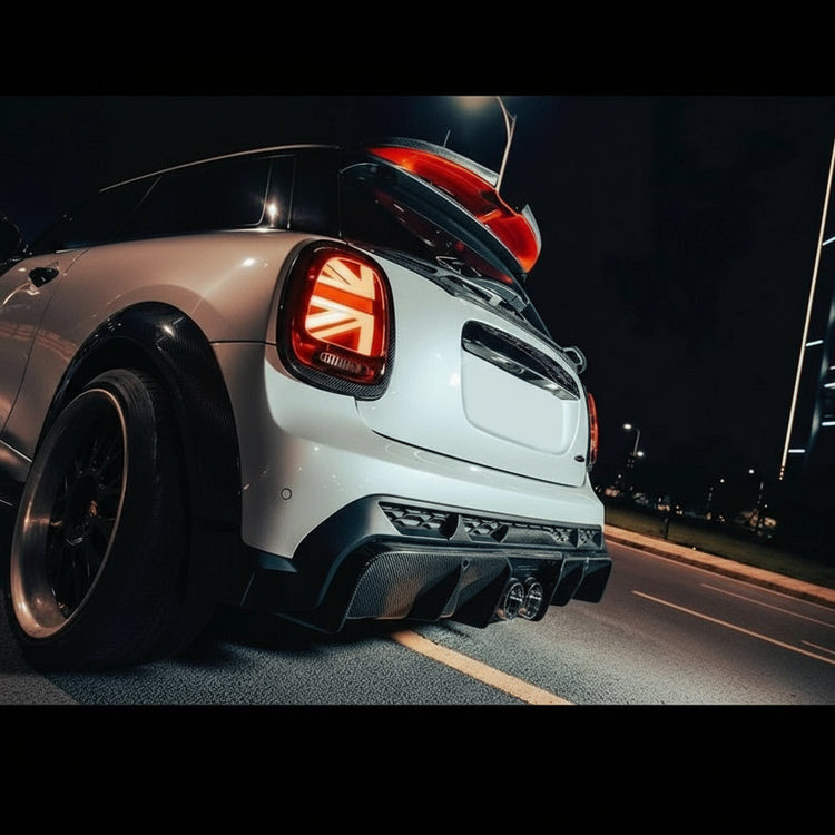 MINI F56 JCW Wing Spoiler Carbon Fiber - YISO Aerodynamic 2015-2022
