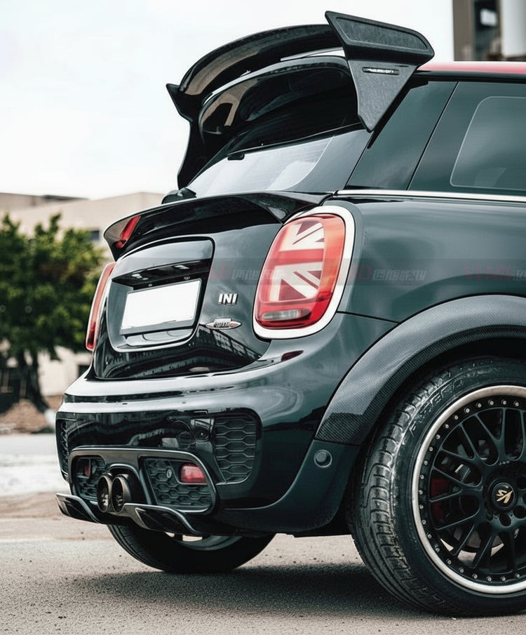 MINI F56/F55 JCW BIG Wing Spoiler Carbon Fiber - YISO Design 2021-2022