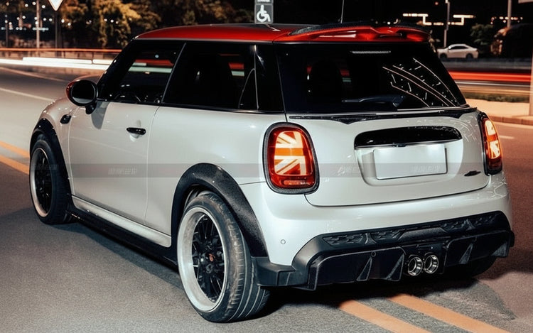 MINI F55/F56 JCW Rear Lip Carbon Fiber - YISO Design 2022