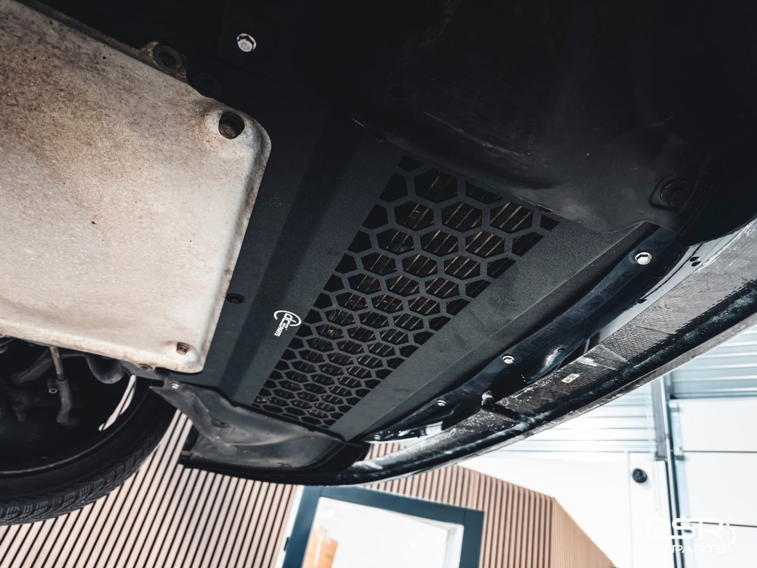 Aluminium Skid Plate BMW F80 M3 F82 F83 M4 Oil Cooler Guard by DCE Parts - Unique Domestic Automotive