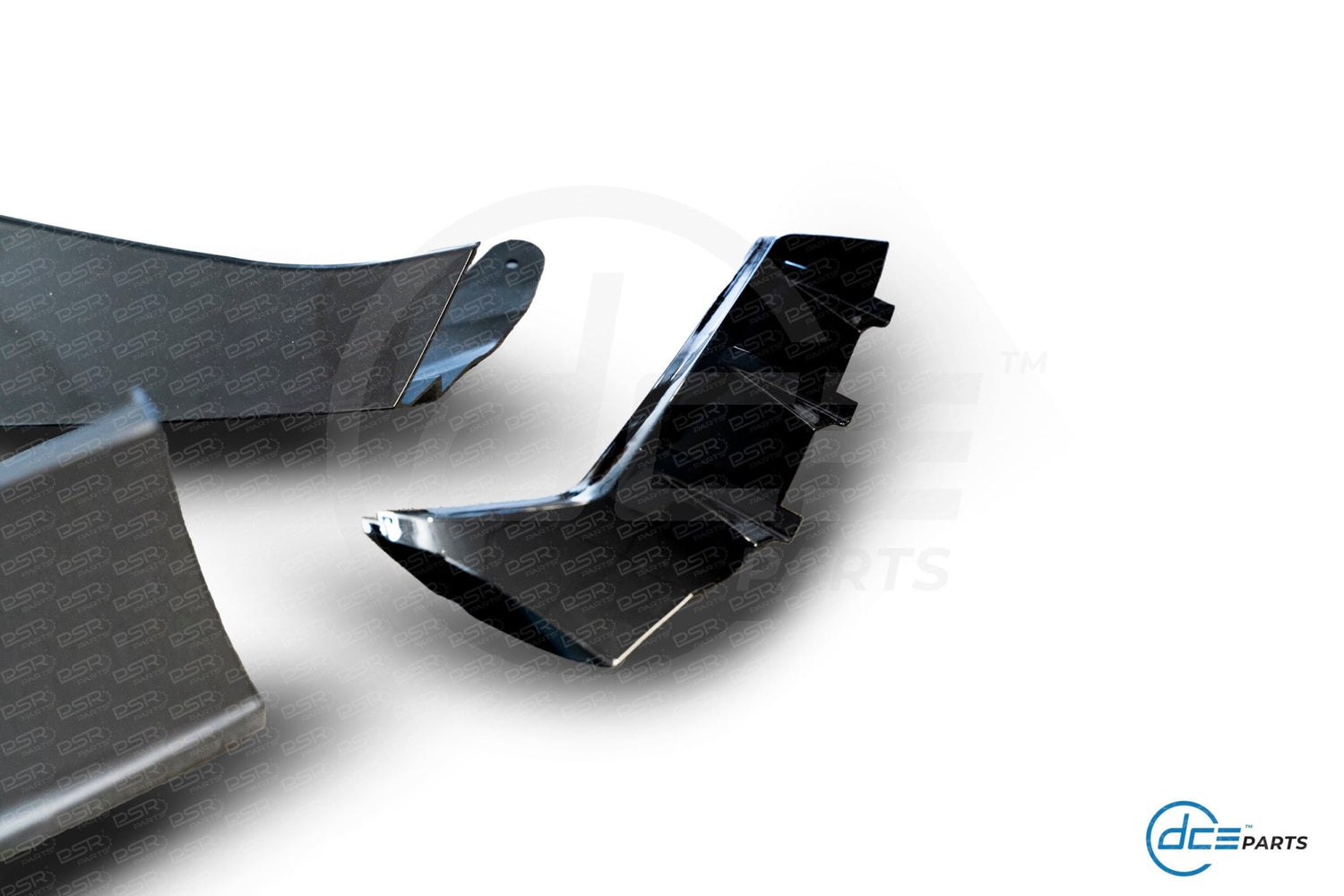 DCE Parts - 5 Piece GTS M - Sport Front Splitter - BMW 3 SERIES G20/G21 Pre - LCI - Gloss Black - Unique Domestic Automotive