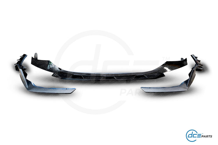 DCE Parts - 5 Piece GTS M - Sport Front Splitter - BMW 3 SERIES G20/G21 Pre - LCI - Gloss Black - Unique Domestic Automotive