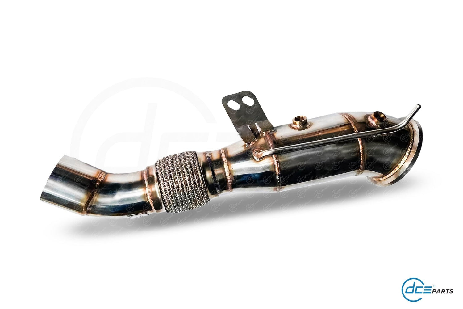 DCE Parts - 5.2 Inch B58 Downpipe - F & G Chassis - BMW M140i, M240i, 340i, 440i, 540i, 640i, 740i & XDRIVE - (Slip On Clamp Type - Non - OPF / F - Series OPF) - Unique Domestic Automotive