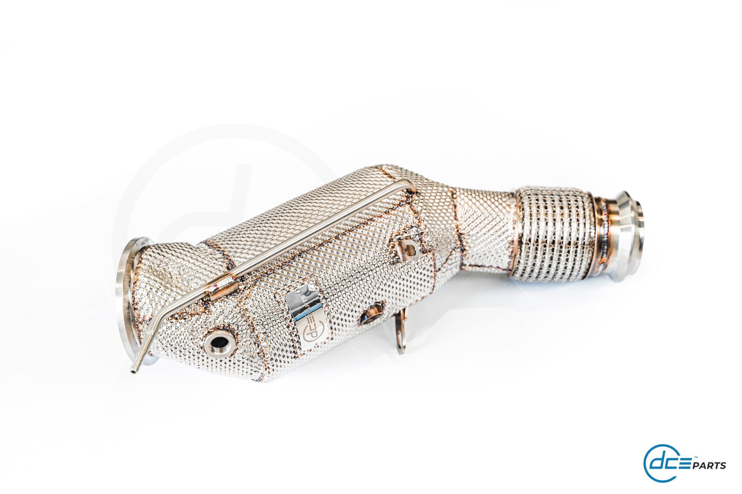 DCE Parts - B48 Downpipe - F & G Chassis - BMW 120I, 125I, 220I, 230I, 320I, 330E, 330I, 420I, 430I, 520I, 530I, 530E, 630I, 730I, 740E, X3 X4 20I 30I & XDRIVE, Supra A90 B48 - (OPF & V - Band Flange Type) - Unique Domestic Automotive