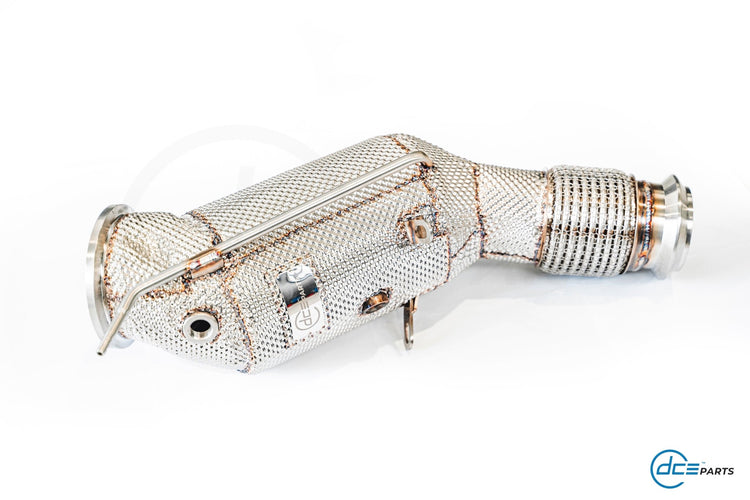 DCE Parts - B48 Downpipe - F & G Chassis - BMW 120I, 125I, 220I, 230I, 320I, 330E, 330I, 420I, 430I, 520I, 530I, 530E, 630I, 730I, 740E, X3 X4 20I 30I & XDRIVE, Supra A90 B48 - (OPF & V - Band Flange Type) - Unique Domestic Automotive