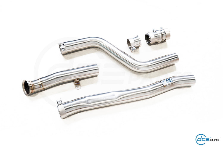DCE Parts BMW G20 G21 320i 330i OPF Delete Midpipe - Unique Domestic Automotive