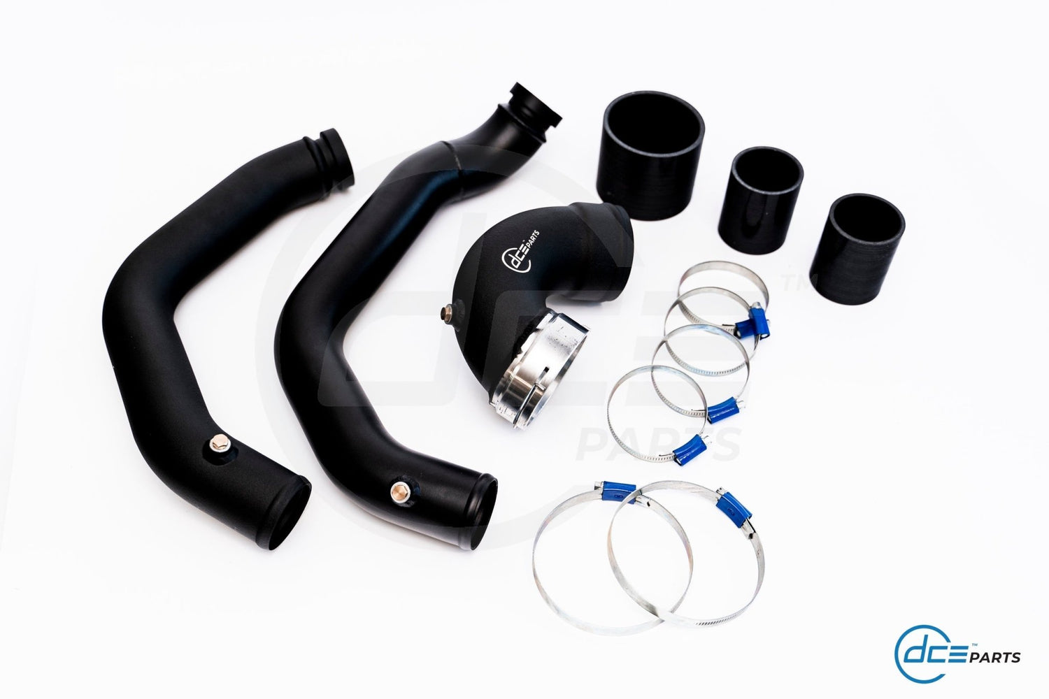 DCE Parts - BMW S55 Charge Pipe + Boost Pipe Kit - BMW M2 F87 / M3 F80 / M4 F82 F83 - Unique Domestic Automotive