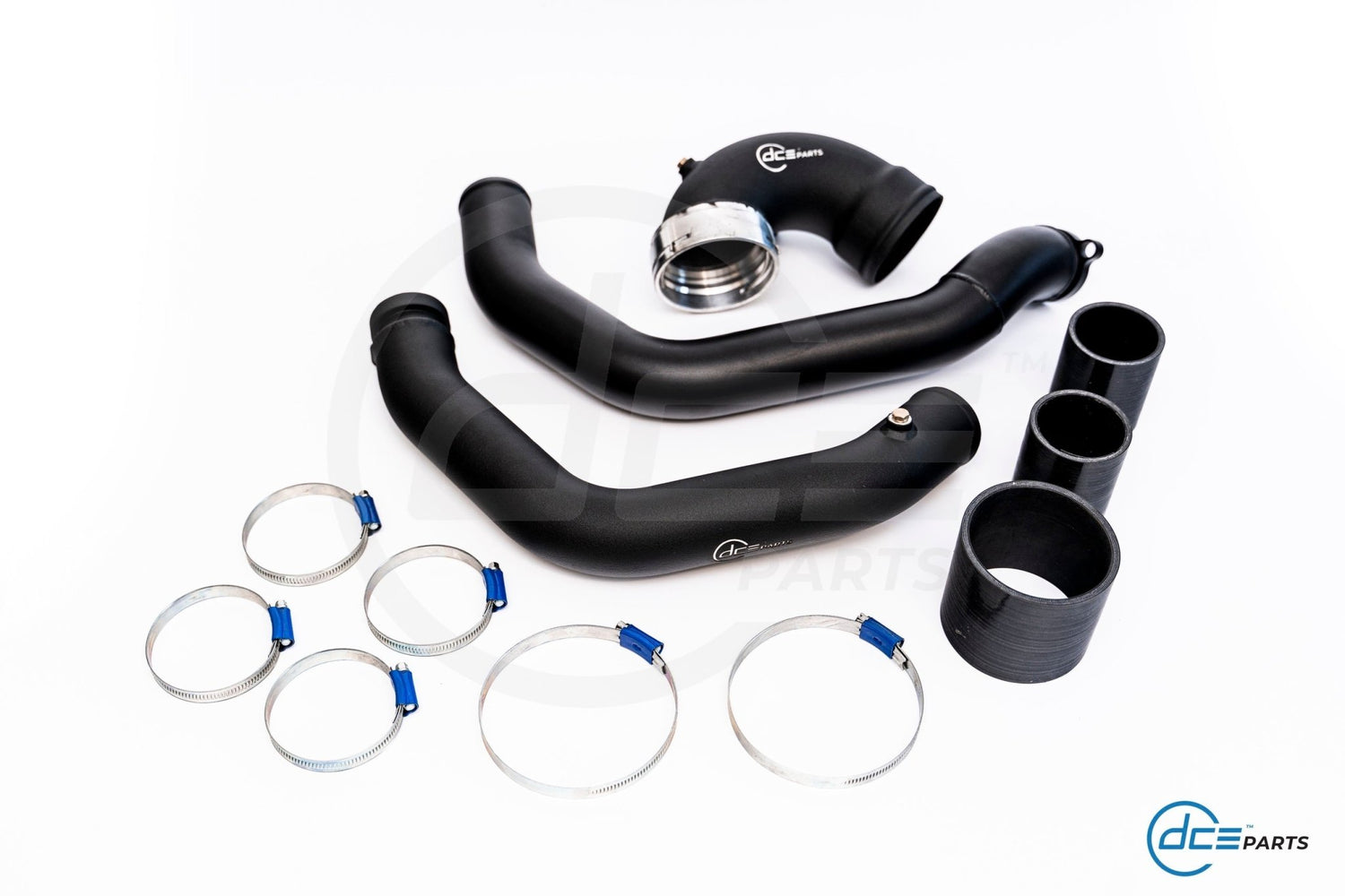 DCE Parts - BMW S55 Charge Pipe + Boost Pipe Kit - BMW M2 F87 / M3 F80 / M4 F82 F83 - Unique Domestic Automotive