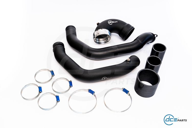DCE Parts - BMW S55 Charge Pipe + Boost Pipe Kit - BMW M2 F87 / M3 F80 / M4 F82 F83 - Unique Domestic Automotive