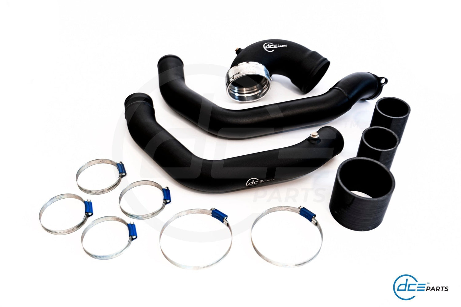 DCE Parts - BMW S55 Charge Pipe + Boost Pipe Kit - BMW M2 F87 / M3 F80 / M4 F82 F83 - Unique Domestic Automotive