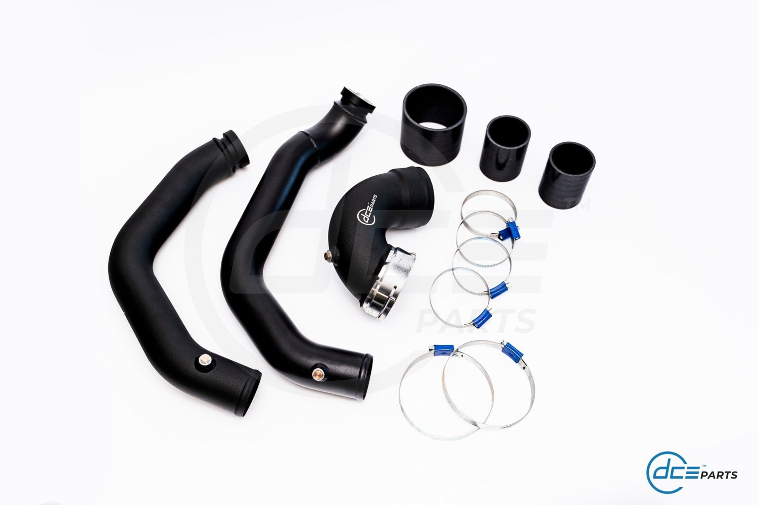 DCE Parts - BMW S55 Charge Pipe + Boost Pipe Kit - BMW M2 F87 / M3 F80 / M4 F82 F83 - Unique Domestic Automotive