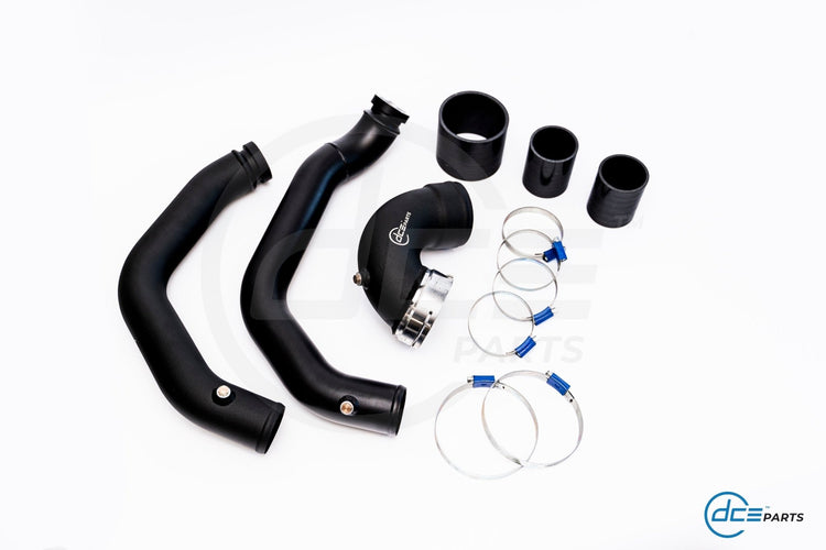 DCE Parts - BMW S55 Charge Pipe + Boost Pipe Kit - BMW M2 F87 / M3 F80 / M4 F82 F83 - Unique Domestic Automotive