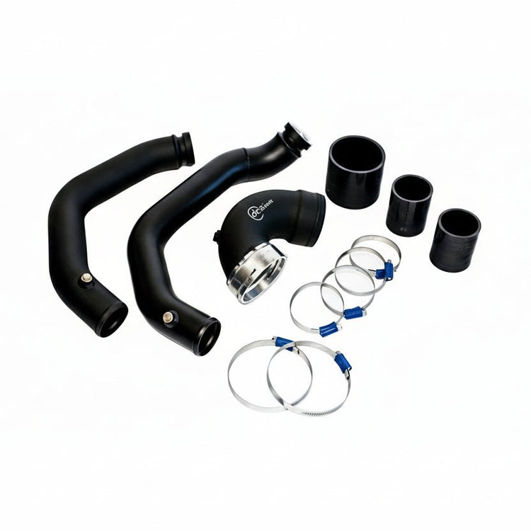 DCE Parts - BMW S55 Charge Pipe + Boost Pipe Kit - BMW M2 F87 / M3 F80 / M4 F82 F83 - Unique Domestic Automotive