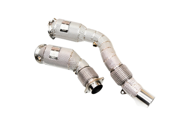 DCE Parts - BMW S55B30 / S55 M3 F80 / M4 F82 F83 / M2 F87 - Catless / Catlook / High Flow Cat Downpipe - Unique Domestic Automotive
