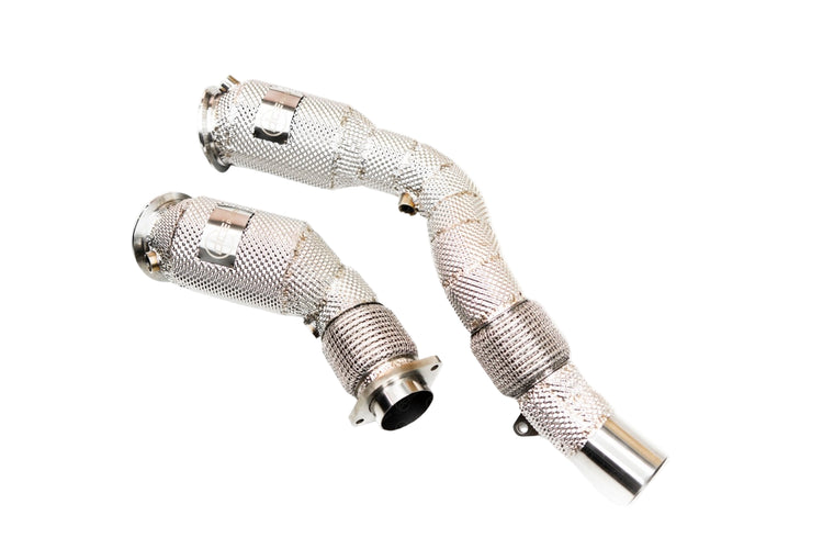 DCE Parts - BMW S55B30 / S55 M3 F80 / M4 F82 F83 / M2 F87 - Catless / Catlook / High Flow Cat Downpipe - Unique Domestic Automotive