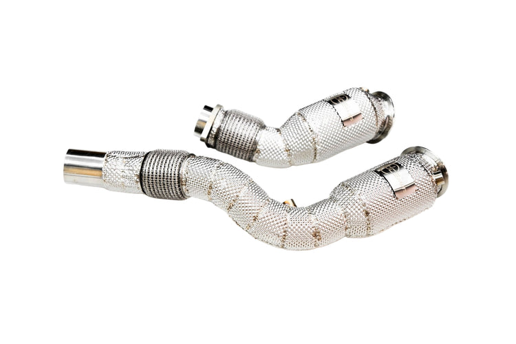 DCE Parts - BMW S55B30 / S55 M3 F80 / M4 F82 F83 / M2 F87 - Catless / Catlook / High Flow Cat Downpipe - Unique Domestic Automotive