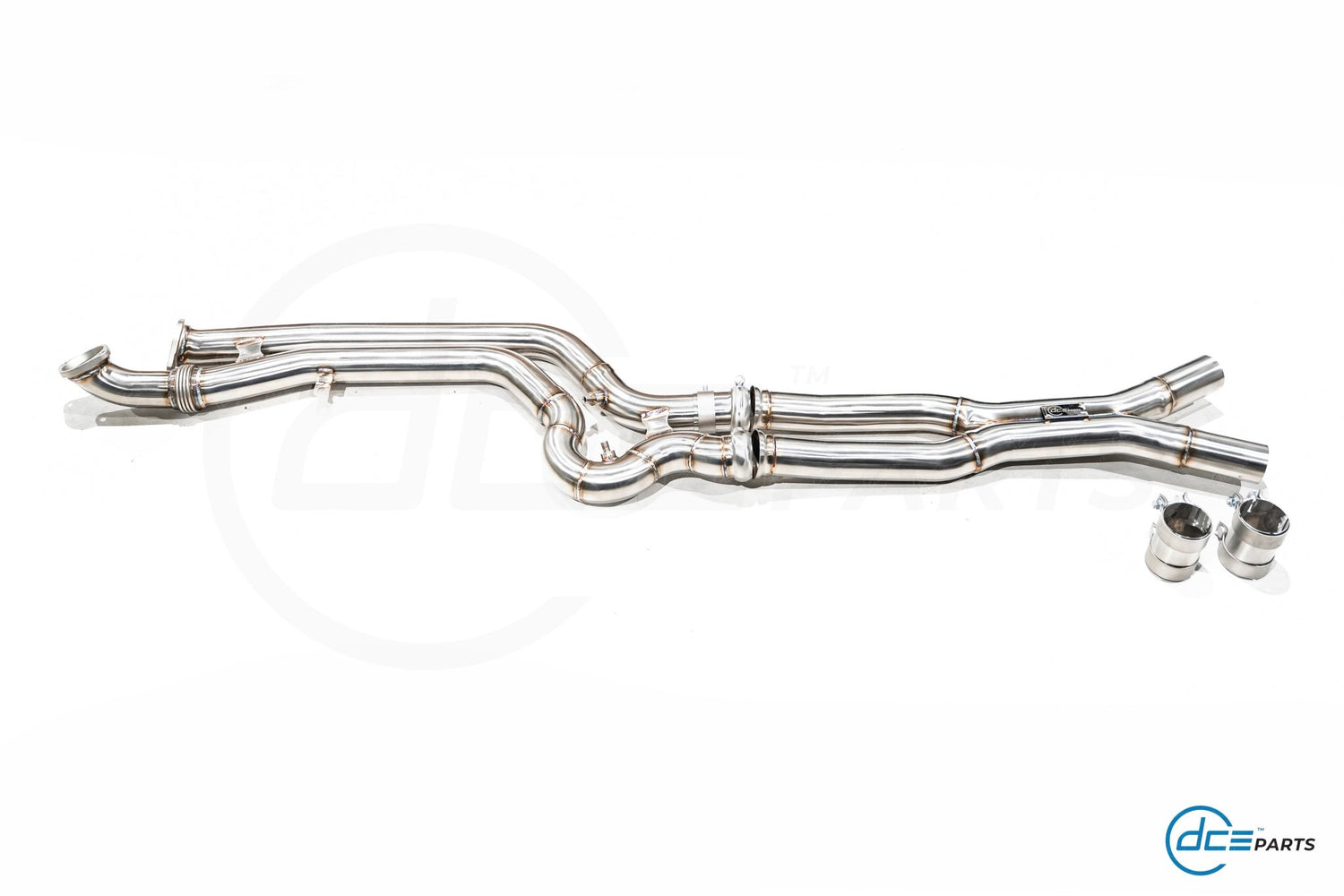 DCE Parts BMW S58 G80/G81 M3 G82/G83 M4 High Flow Equal Length X - Pipe Midpipe - Unique Domestic Automotive