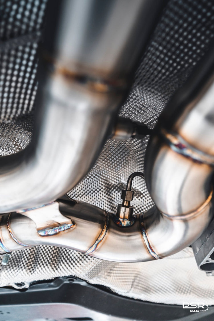 DCE Parts BMW S58 G80/G81 M3 G82/G83 M4 High Flow Equal Length X - Pipe Midpipe - Unique Domestic Automotive