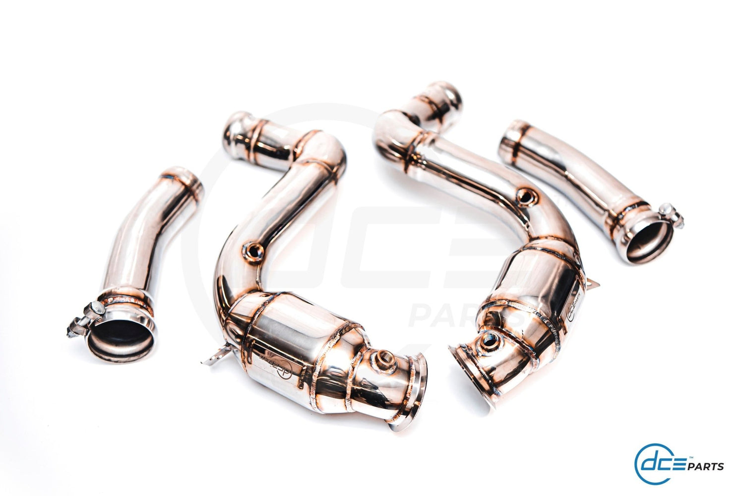 DCE Parts - Mercedes - Benz W205 C63 AMG 4.0L Catless / High Flow Cat Downpipe - Unique Domestic Automotive