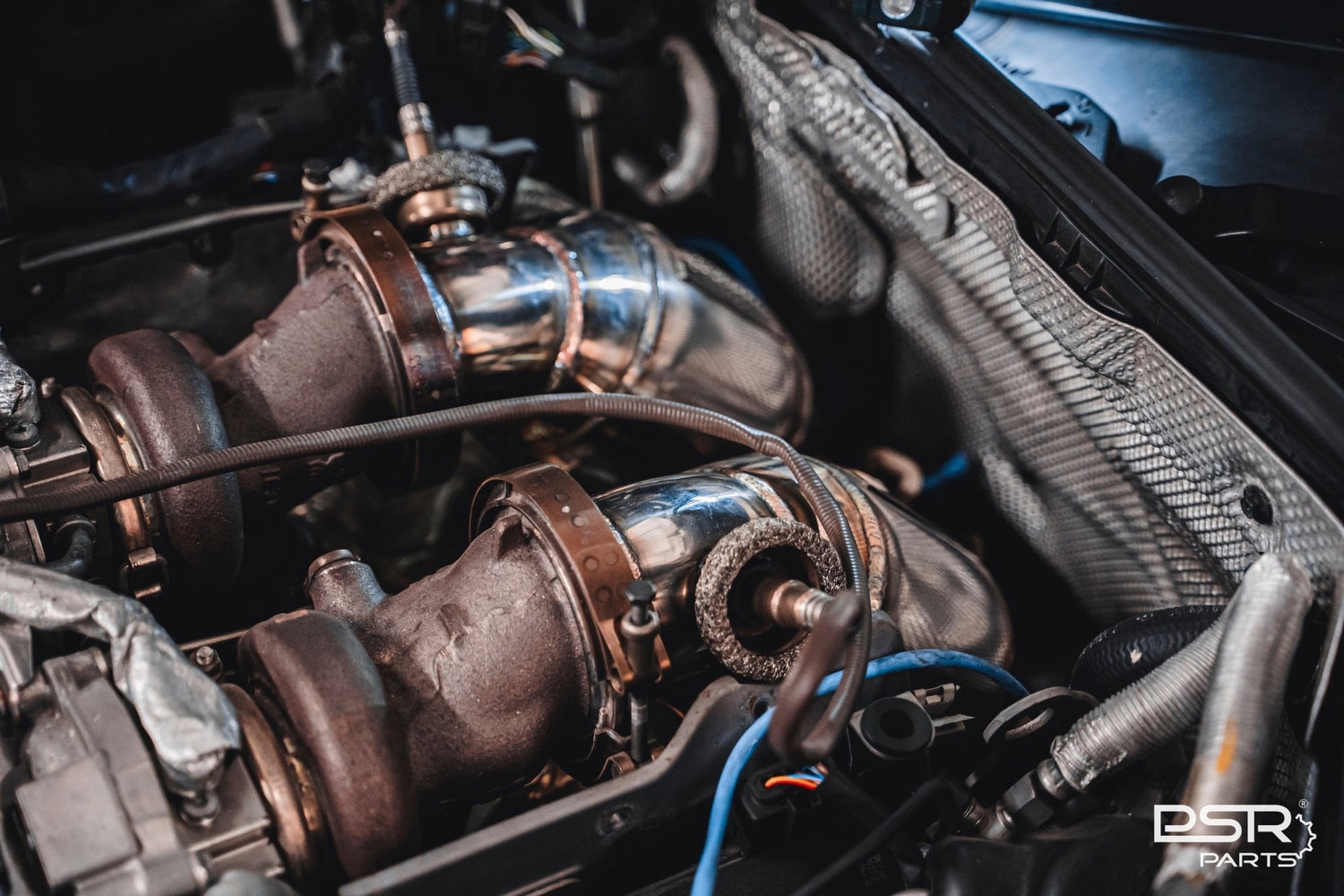 DCE Parts - Mercedes - Benz W205 C63 AMG 4.0L Catless / High Flow Cat Downpipe - Unique Domestic Automotive