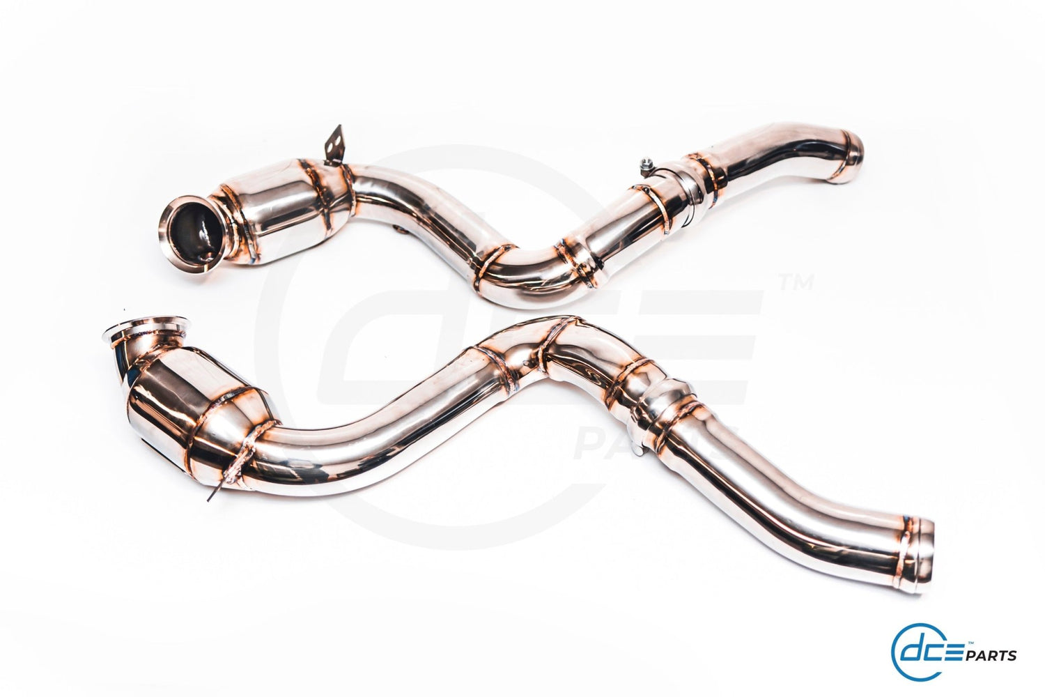 DCE Parts - Mercedes - Benz W205 C63 AMG 4.0L Catless / High Flow Cat Downpipe - Unique Domestic Automotive